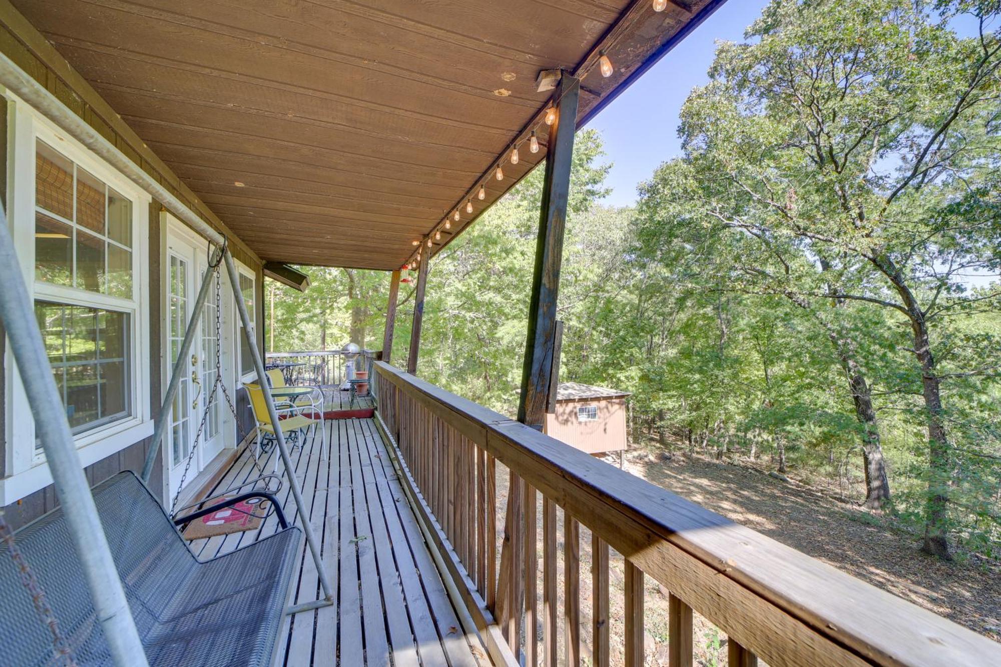 Secluded Vian Retreat Close To Tenkiller Lake Exterior foto